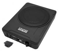 Crunch GP800v2 Activo Active Subwoofer Soporte Plano Con Amplificador