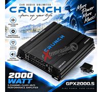 Crunch GPX2000.5 5-CHANNEL CLASS AB/D AMPLIFIER 5 canales amplificador 2000...
