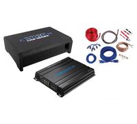 Crunch Groundpounder Amplificador Sonido Completo Paquete Car Coche Hifi Sistema