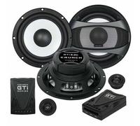 Crunch GTI6.2C 16,5 cm (6,5") Sistema de componentes bidireccionales Altavoce...