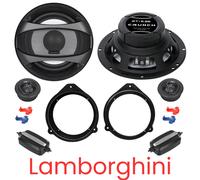Crunch GTI-6.2E Componentes Altavoces Cajas Set Compatible para Lamborghini