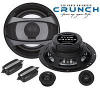 Crunch GTI6.2E 16,5 CM (6.5") 2-Wege Sistema de Componentes Altavoz 200 Vatios