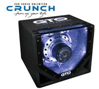 Crunch GTO10BP 25 cm (10") Single-Bandpass-System Subwoofer 600 vatios de pot...