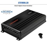 Crunch GTX1800.2D Amplificador Digital Compacto 2 Canales 1800W con Mando a D...