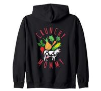 Crunchy Mommy Healthy and Organic Moms Sudadera con Capucha