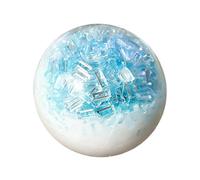 Crunchy Stress Ball - 2.36Inch Portable Fidget Toy | Silicone Sensory Ball - Compact Tactile Stress Relief Fidget Toy For Kids and Adults To Improve Focus and Relaxation During Travel Study