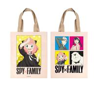 Crunchyroll bolsa - spy x family, carbón, 44x24x13 cm, contemporáneo