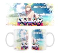 Crunchyroll - Chainsaw Man - Diseño: Power - Taza/taza 320 ml - Original & Licencia