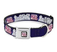 Crunchyroll Collar para mascotas, collar de perro, hebilla de cinturón de seguridad de metal, Ouran High School Host Club, personaje garabato y logotipo violeta, 11 a 16.5 pulgadas 1.0 pulgadas de