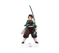 Crunchyroll Demon Slayer - Kimetsu no Yaiba Tanjiro - Figura acrílica/Soporte/standy - 10 cm, Original y con Licencia, Multicolor