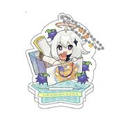 Crunchyroll Genshin Impact Genshin Fes 2021 - Llavero acrílico con soporte Paimon, Colorido., Talla única