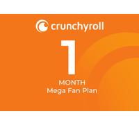 Crunchyroll Premium Mega Fan Plan 1 Month - GLOBAL
