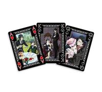 Crunchyroll SAKAMI - Black Butler - 52 Cartas de póquer, Juego de Cartas, baraja, Cartas de reproducción - Original y con Licencia