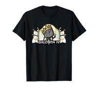 Crusader Kings III Balduino IV - Diseño por ChapelComics Camiseta