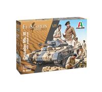 Crusader Mk.iii Tanque & British Crew el Alamein 1942 1 :3 5 Plástico Modelo Kit