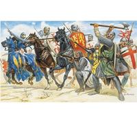 Crusaders - Cruzadas 1:72 Figura Plástico Modelo Kit Italeri