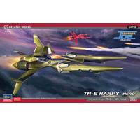 [Crusher Joe] Tr-5 Harpy Negro 1:72 Plástico Modelo Kit Hasegawa