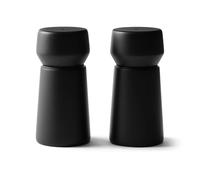 Crushgrind Set de molinillos de sal y pimienta Amsterdam Black. FSC beech. 2 piezas