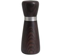 CrushGrind - the original ceramic mechanism CG0703652073 Kioto 17 cm, marrón ceniza w. ss Anillo, madera