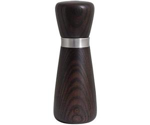 CrushGrind - the original ceramic mechanism CG0703652073 Kioto 17 cm, marrón ceniza w. ss Anillo, madera