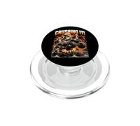 Crushing It George Washington Monster Truck 4 de Julio PopSockets PopGrip para MagSafe