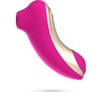 Crushious 2in1 Tapping & Sucking Vibrator Pink 1ud