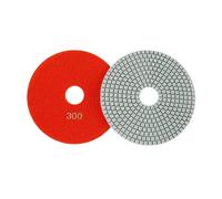 CruSio Almohadillas de Pulido de Diamante Húmedo Seco de 6 Pulgadas Y 150Mm Discos de Pulido Flexibles para Granito 30#/300#