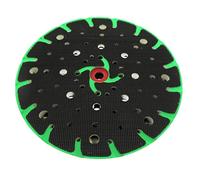 CruSio Discos de Aleta 6 Pulgadas 150 Mm Almohadilla de Lijado sin Polvo de Orificios Múltiples Almohadilla de Respaldo de Lijadora Reemplazo de Bucle de Gancho para Lijadora Festool Disco de Lijado