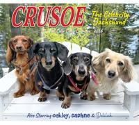 Crusoe the Celebrity Dachshund 2026 Box Calendar