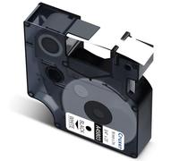 Cruxer Pack de 30 cintas de etiquetas compatibles con Dymo D1 45803 S0720830 A45803, negro sobre blanco, 19 mm x 7 m, repuesto para Dymo LabelManager 300 360D 500TS Labelpoint 300 350 LabelWriter 450