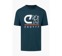 CRUYFF Ohm Tee Teal Talla: XS | Camisetas con Decoración Impresa Outlet | Hombre | Cian
