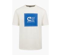 CRUYFF Volt Tee White Talla: XS | Camisetas con Decoración Impresa Outlet | Hombre | Blanco