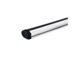 CRUZ ALU Cargo AF2-128 - Barras portacargas de Aluminio reforzadas. Perfíl de 3-Ranuras.