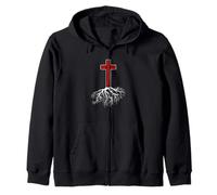 Cruz árbol religión y Cristianismo Sudadera con Capucha