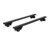Cruz Arearicambi - Barras portaequipajes Modelo Airo Dark T aerodinamiche de Aluminio Color Negro 128cm