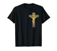 Cruz católica Cristiana de Jesús - Crucifijo de San Benito Camiseta