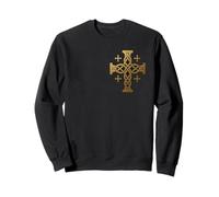 Cruz Celta Cristiana - Cruz de Jerusalén Sudadera
