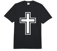 Cruz Cristiana Blanca Jesús Dios Biblia Religiosa Comfort Colors Adult Heavyweight T-Shirt