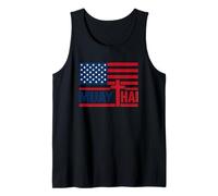 Cruz Cristiana, Dios Y Muay Thai; Bandera Estadounidense Y Camiseta sin Mangas