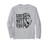 Cruz Cristiana León de Judá Dios no te ha Olvidado Manga Larga