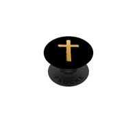 Cruz Cristiana Minimalista Dicho devocional PopSockets PopGrip Adhesivo