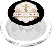 Cruz Cristiana ortodoxa Oriental Oriental para Mujer y niña Floral PopSockets PopGrip para MagSafe