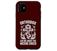 Cruz Cristiana Ortodoxa Pregúntame sobre El Credo Niceno Carcasa para iPhone 11
