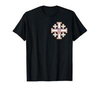 Cruz croata de Jerusalén - Croacia católica Camiseta