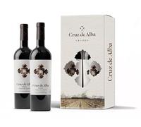 Cruz de Alba - Vino Tinto Ecológico, D.O. Ribera del Duero - Vino Biodinámico Crianza - Estuche de lujo, ideal para Regalo2 Botellas x 750 ml