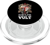 Cruz de Caballero Templario Cruzado Católico Latín PopSockets PopGrip para MagSafe