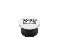 Cruz de fe Cristiana de creyentes de la Ciudad de Nueva York PopSockets PopGrip Adhesivo