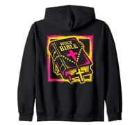 Cruz de la Santa Biblia - Vintage Graphic Christian Faith Sudadera con Capucha