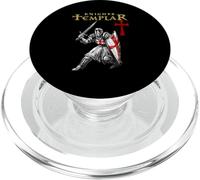 Cruz de los Caballeros Templarios del Guerrero de Cristo PopSockets PopGrip para MagSafe