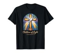 Cruz de los Hijos de la luz 1 Tesalonicenses 5:5 Camiseta
